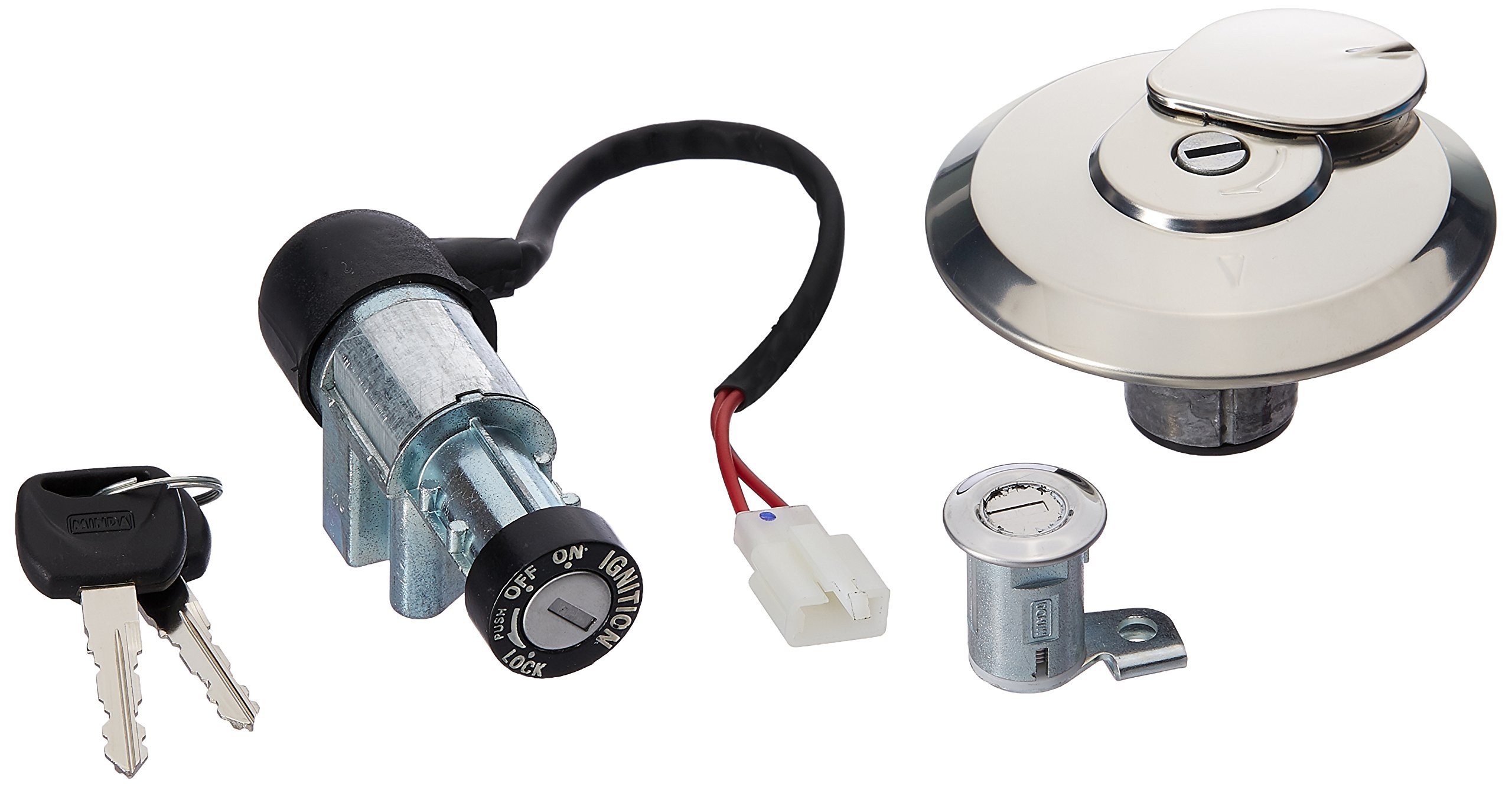 Spark Minda KT-2261Z Lock Kit for Honda Shine (Set of 3) : Amazon